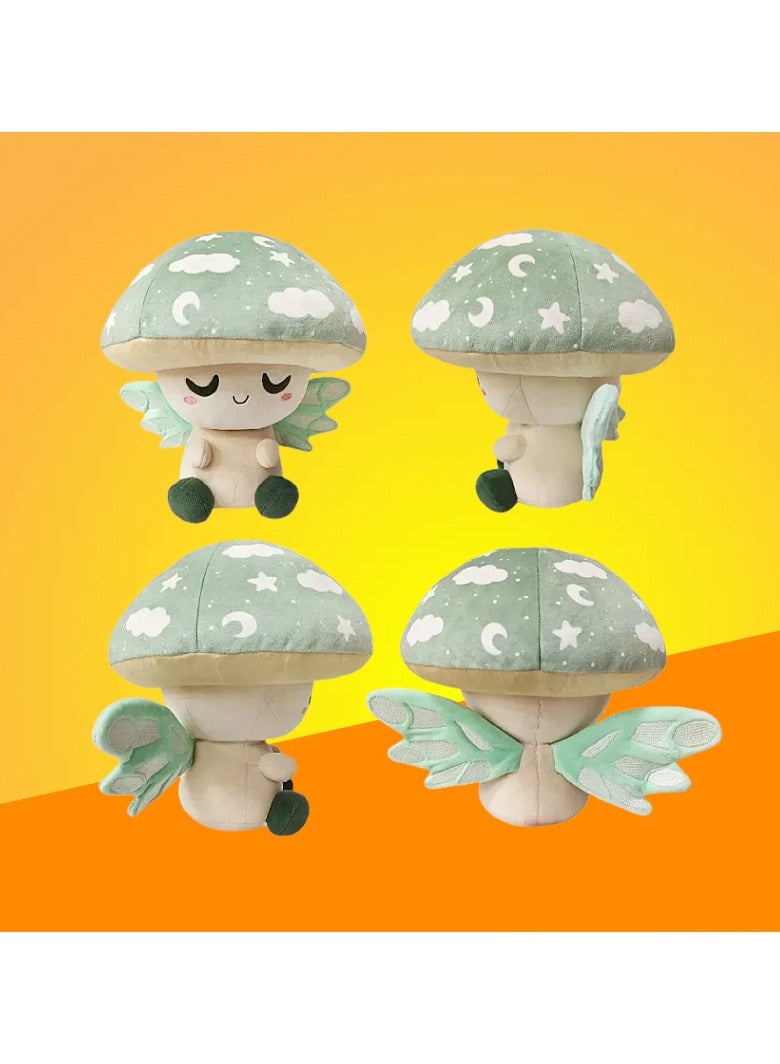 general Snoozeshroom Mushroom Angel game peripheral cartoon plush toy doll cute doll gift - Image 4