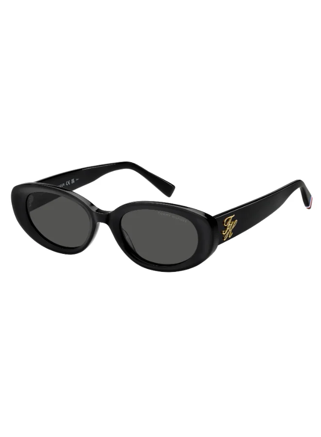 TOMMY HILFIGER TH 2344/S Sunglasses Black Oval