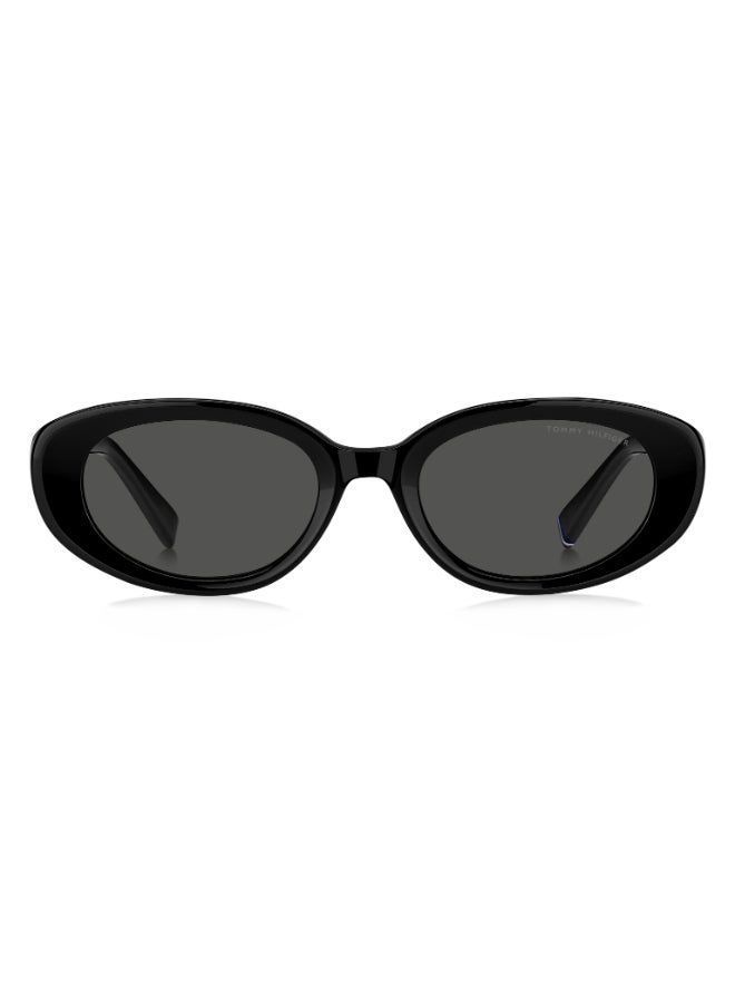TOMMY HILFIGER TH 2344/S Sunglasses Black Oval - Image 3