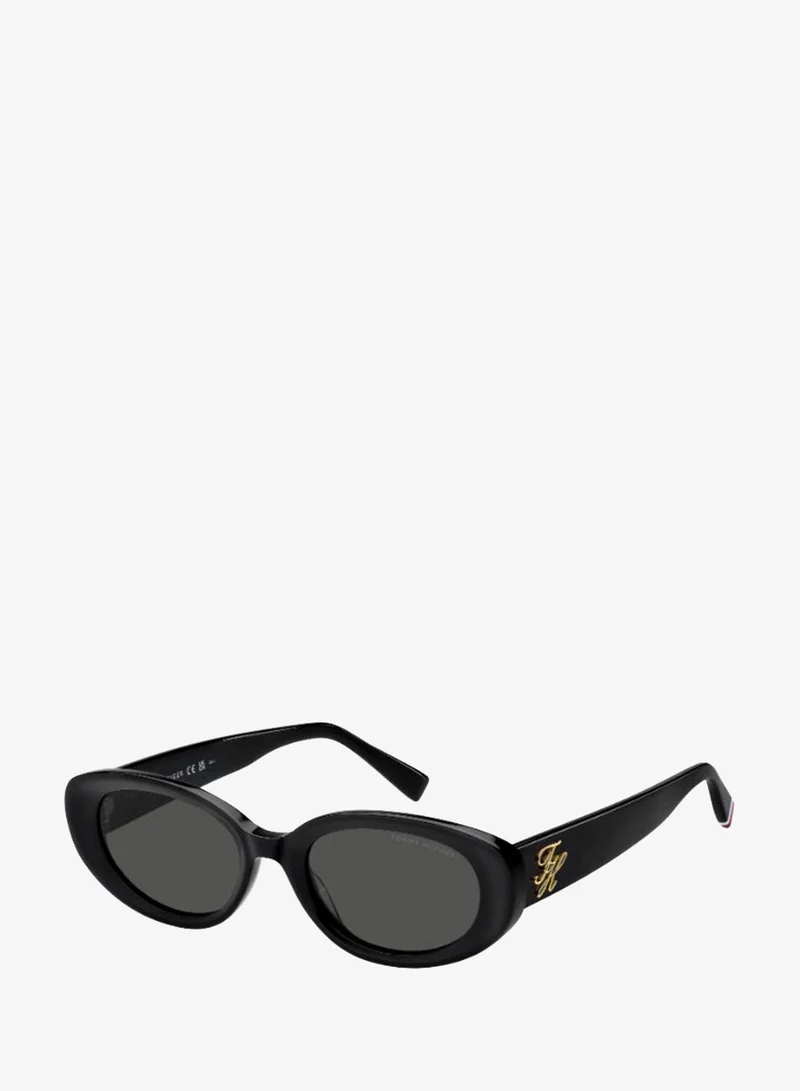 TOMMY HILFIGER TH 2344/S Sunglasses Black Oval
