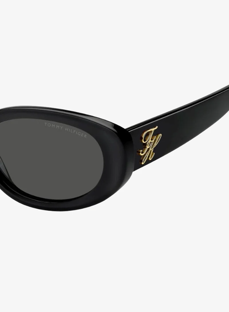 Tommy Hilfiger  TOMMY HILFIGER TH 2344/S Sunglasses Black Oval  | Best Price UAE