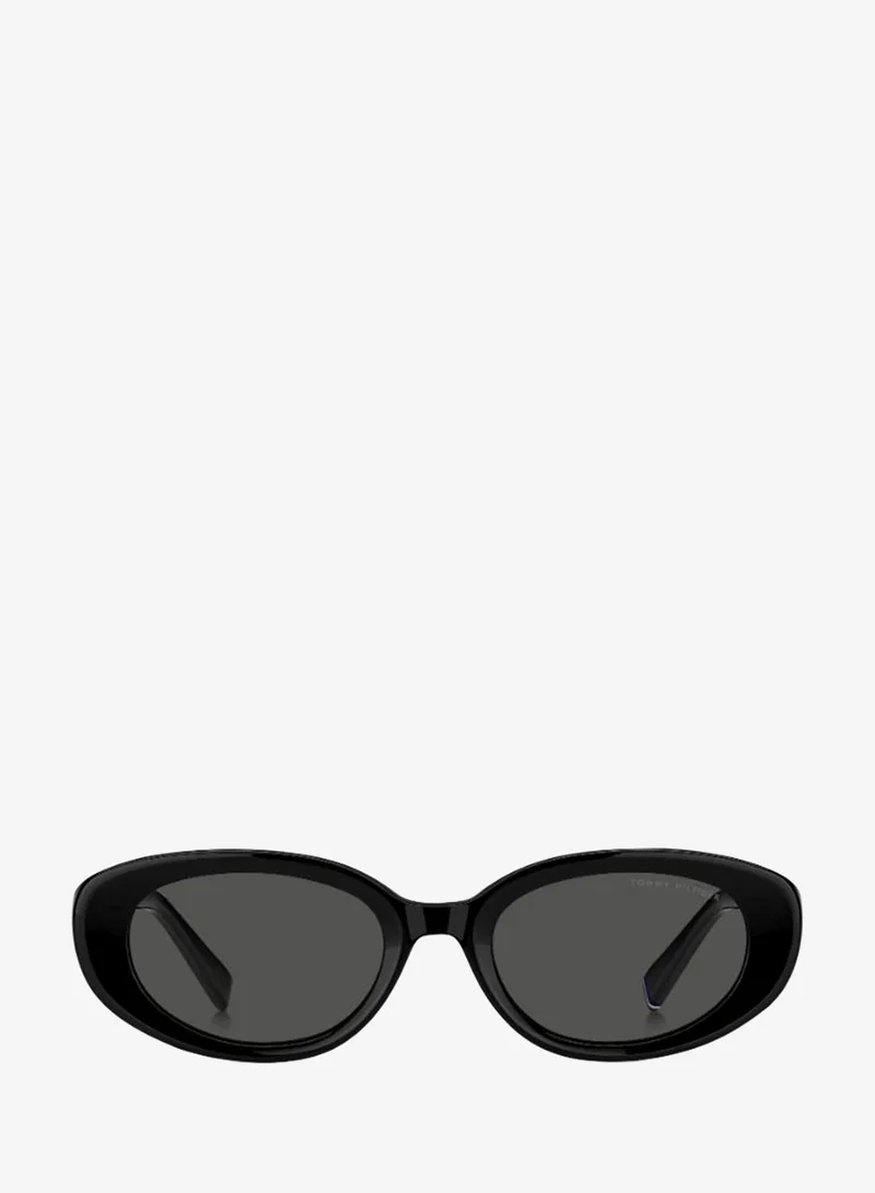 Tommy Hilfiger  TOMMY HILFIGER TH 2344/S Sunglasses Black Oval  | Best Price UAE