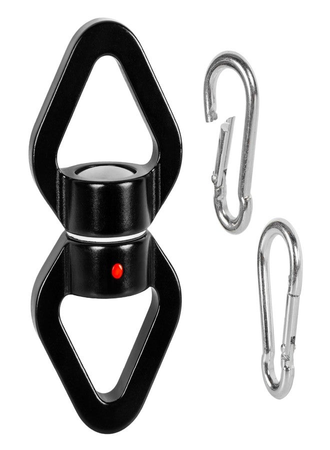Squirrel Products Heavy Duty Swing Swivel 500 lbs Weight Capacity, 360° Rotator with Carabiner for Hammocks, Tree Swings, Aerial Yoga, Climbing, and Outdoor Activities - Image 1