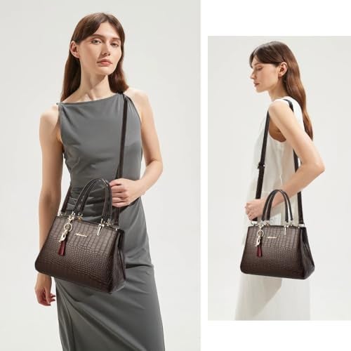 ALARION Womens Purses and Handbags Shoulder Bag Ladies Designer Satchel Messenger Tote Bag - Image 3