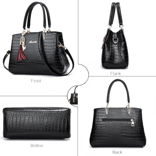 ALARION Womens Purses and Handbags Shoulder Bag Ladies Designer Satchel Messenger Tote Bag - Image 4