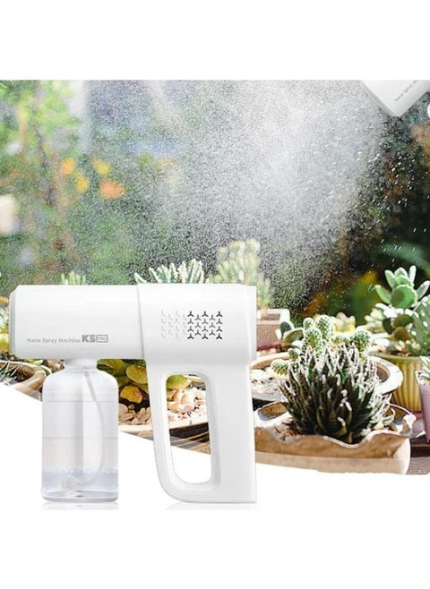 Rechargeable 380ml Handheld Disinfection  Sprayer with Blue Light Sanitization