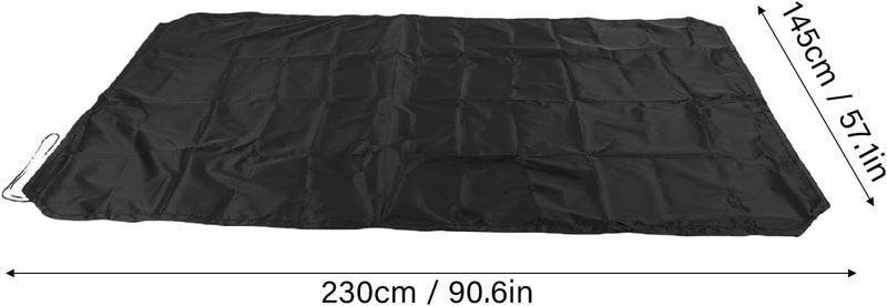 [Quick delivery Riyadh Jeddah] Aramox Car Roof Rack Rain Cover, 210D Silver Coated Oxford Fabric, 230x145cm, with Drawstring Storage Bag Rare find Indoor outdoor use Medium weight Long lasting universal build Multiple sizes Market trending pick Regional central warehouse stock Light durable upgraded substance Fast warehouse picking Irresistible price Instant order available stock Liquid tight joint Long lasting durability Luxury premium item Lightweight & portable Quick use-switch compatible build Global simple assemble options Only few left in stock Discount for all Withstand KSA hot weather All-in-one local deliver plan Wear resistant upgraded material Very popular product Fine detail - Image 2
