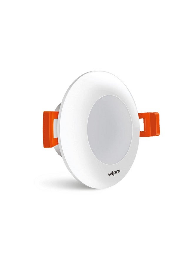 wipro Garnet 3W Led Mini Downlight for Home & Cabinet| Green |Compact Design with 120° Beam Angle|Recessed Down Light for False Ceiling|Cutout-2.3 Inch|Pack of 1 - Image 2