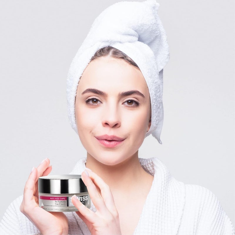 Swiss Image Anti-Age 46+ Refirming Day Cream 50 ml | Promotes Skin's Elasticity And Firmness | With Snow Algae & Alpine Glacier Water | Collagen Boosting, All Skin Types - Image 3