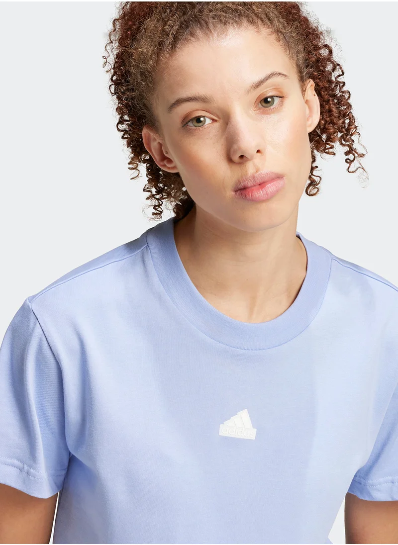 Adidas Future Icon 3 Stripe T-Shirt