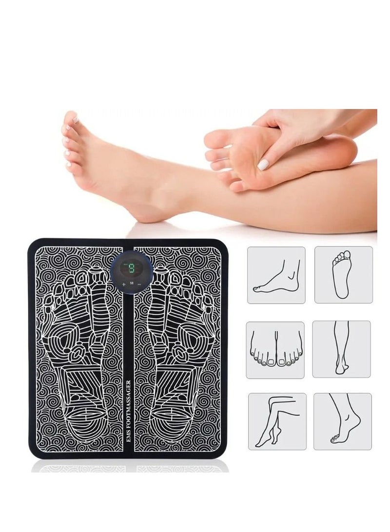 Generic 2-Piece Foot Massager Cushion Mini Device Shoulder Back Relaxation Feet Home Office Use Portable Electric Massager Cushion  - Image 5