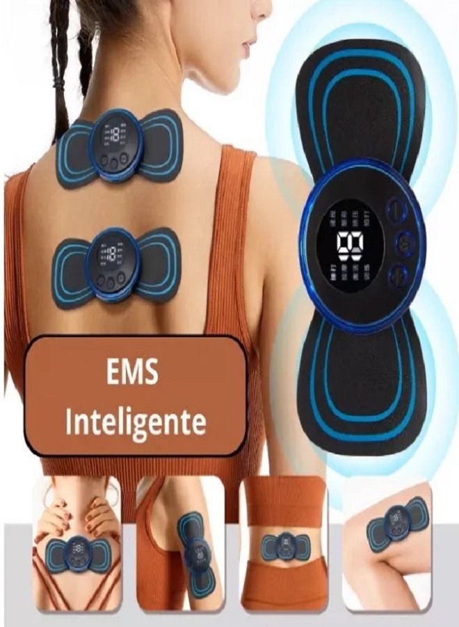 Generic 2-Piece Foot Massager Cushion Mini Device Shoulder Back Relaxation Feet Home Office Use Portable Electric Massager Cushion  - Image 3