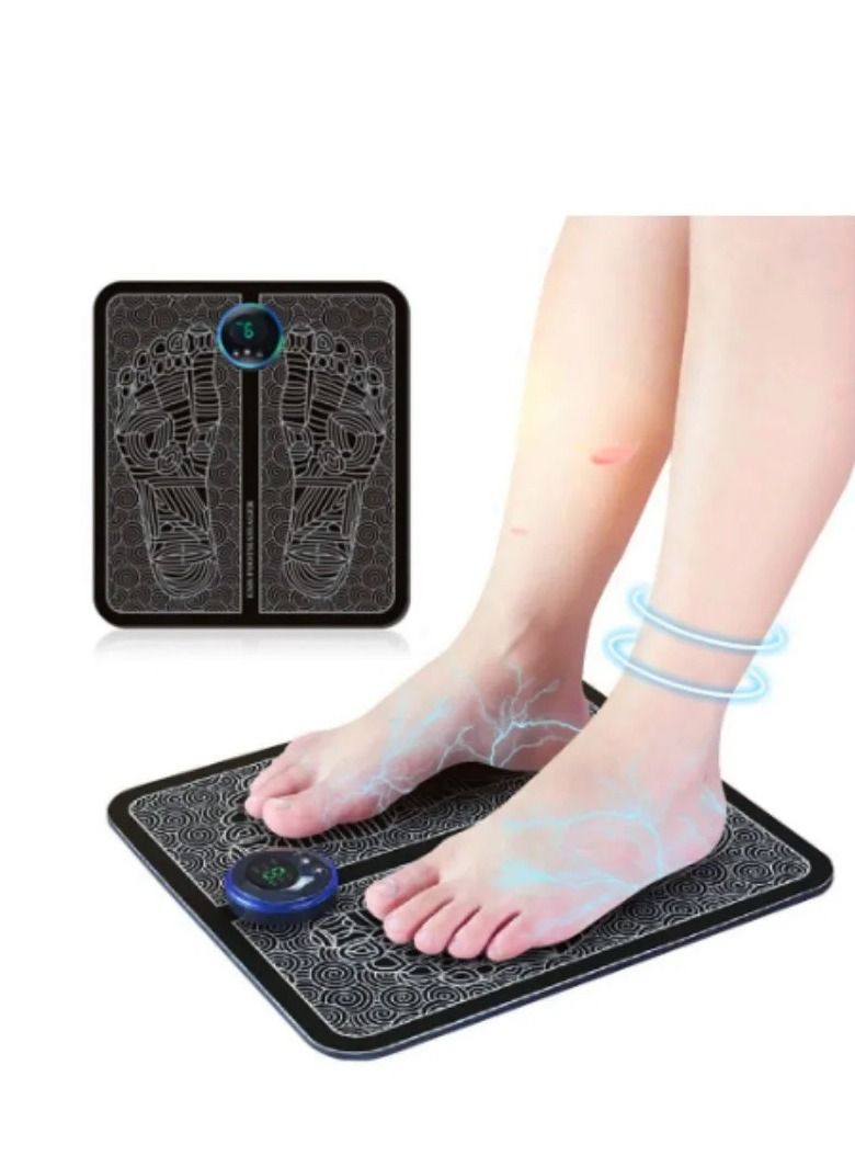 Generic 2-Piece Foot Massager Cushion Mini Device Shoulder Back Relaxation Feet Home Office Use Portable Electric Massager Cushion  - Image 2