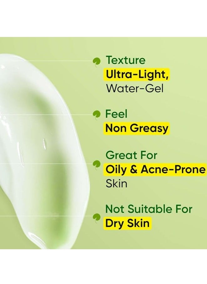 Dot & Key - Cica + Niacinamide Oil-Free Face Moisturizer For Calm, Acne Free Hydrated Skin Fades Acne Scars & Dark Spots, Soothes Redness & Irritation | For Oily, Acne Prone & Sensitive Skin | 60Ml Jar - Image 1