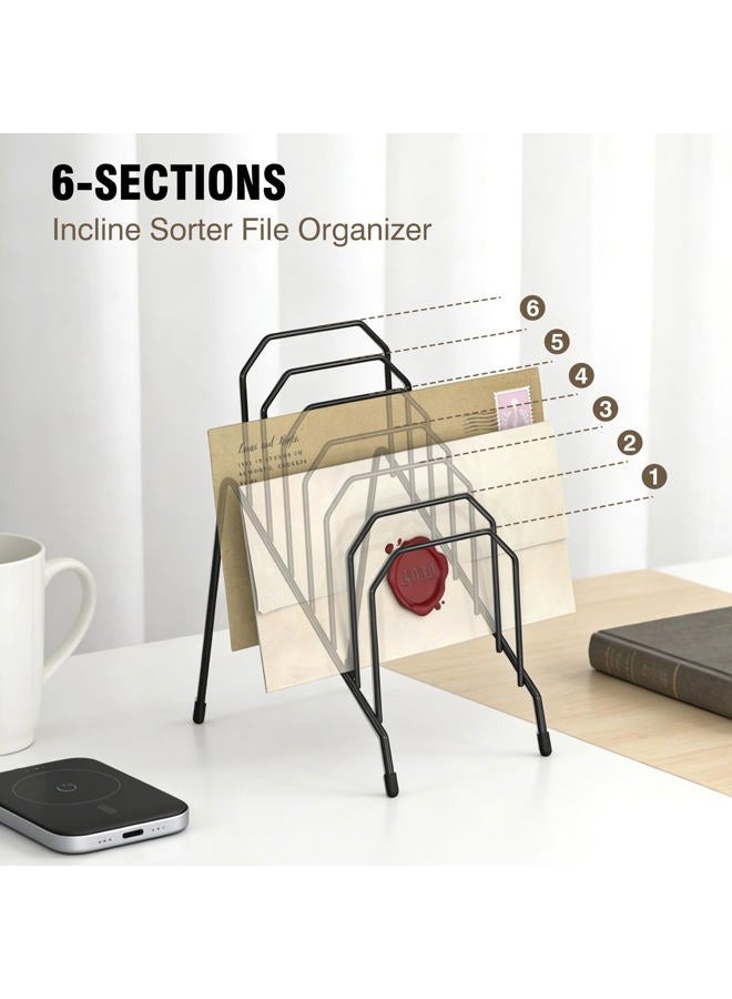 Gawerk 6-Section File Organizer 1 Pack (1 Pack) - Image 3