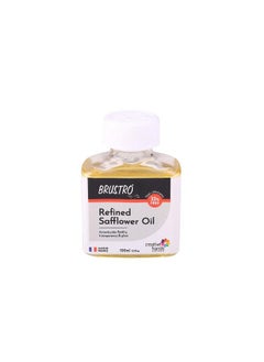 BRUSTRO Professional Refined Safflower Oil 100Ml (75Ml + 25Ml Free)  - Image 2