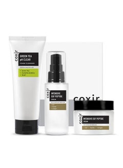 Intensive Egf Peptide Gift Set/Mother’S Day Gift Set /Foam Cleanser+Serum+Cream/Gift Set Egf Peptide Niacinamide Collagen L Lightweight Quick Absorbing Lifting Firming L Korean Skincare