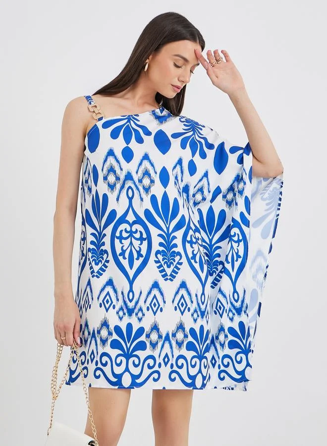 Take Two Take Two Women All Over Print Shift Mini Dress