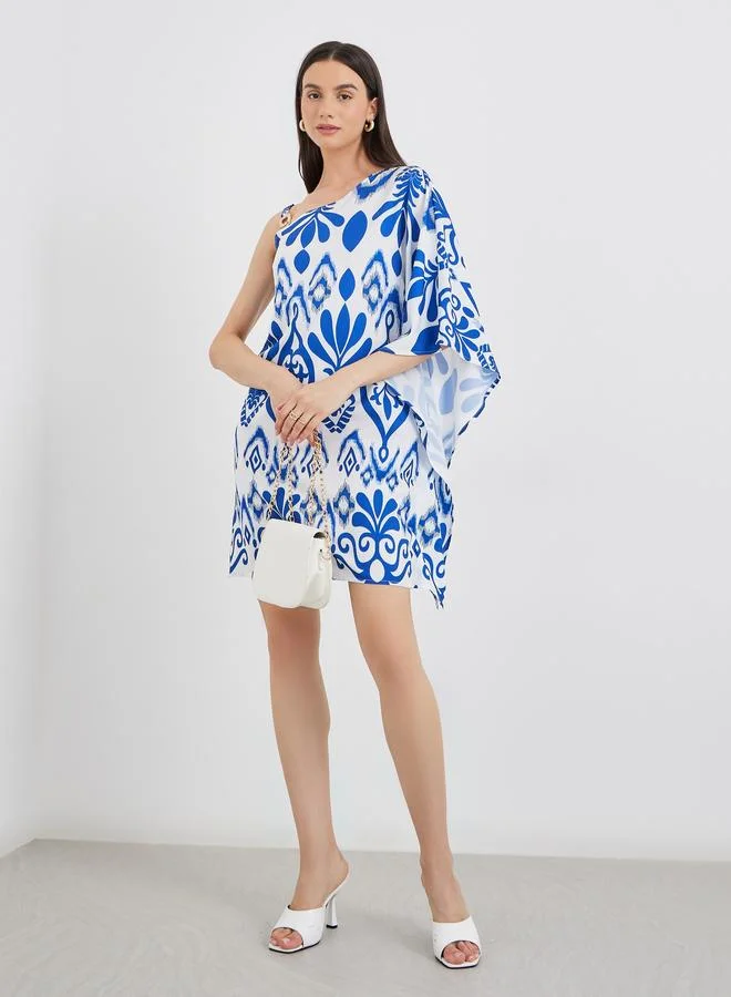 Take Two Take Two Women All Over Print Shift Mini Dress