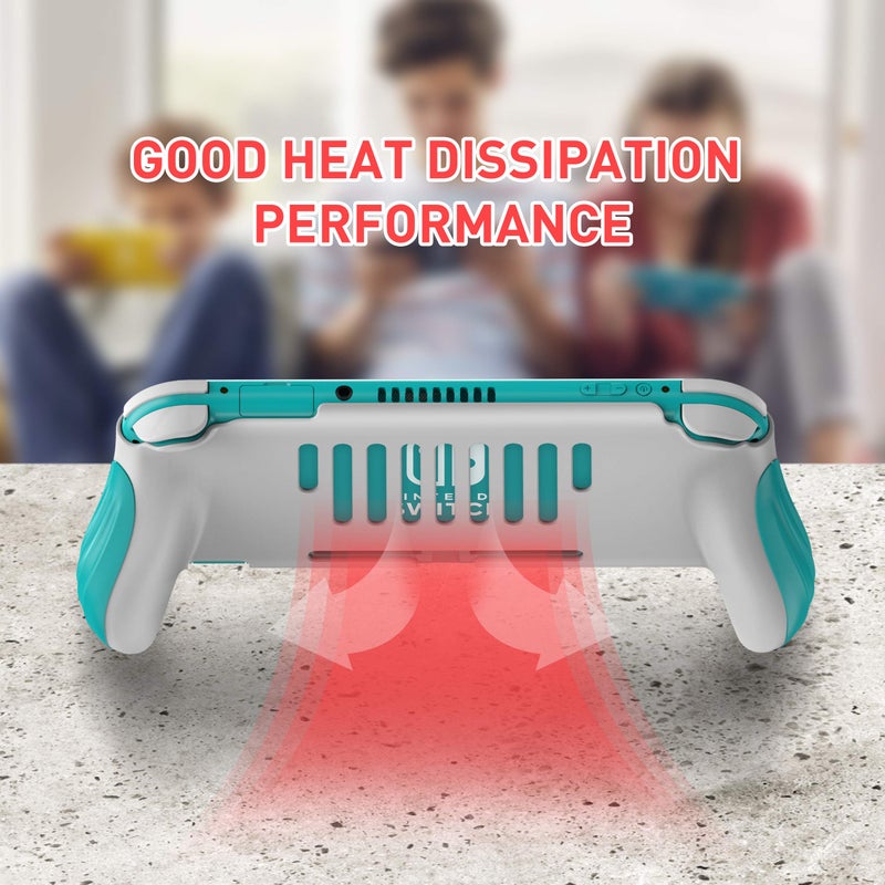 MEQI Grip Case Compatible with Nintendo Switch Lite,Comfortable and Ergonomic Gaming Portable Protective Handheld Cover - Accessories for Switch Lite Console 2019 Release - Image 3