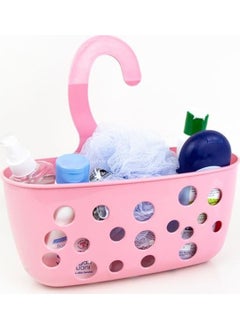 DECOBELLA 2 Pieces Hangable Bathroom Basket Shampoo Rack Shower Shelf  - Image 3
