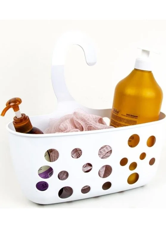 ديكوبيلا 2 Pieces Hangable Bathroom Basket Shampoo Rack Shower Shelf