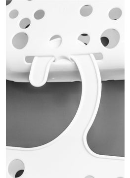 DECOBELLA 2 Pieces Hangable Bathroom Basket Shampoo Rack Shower Shelf  - Image 4