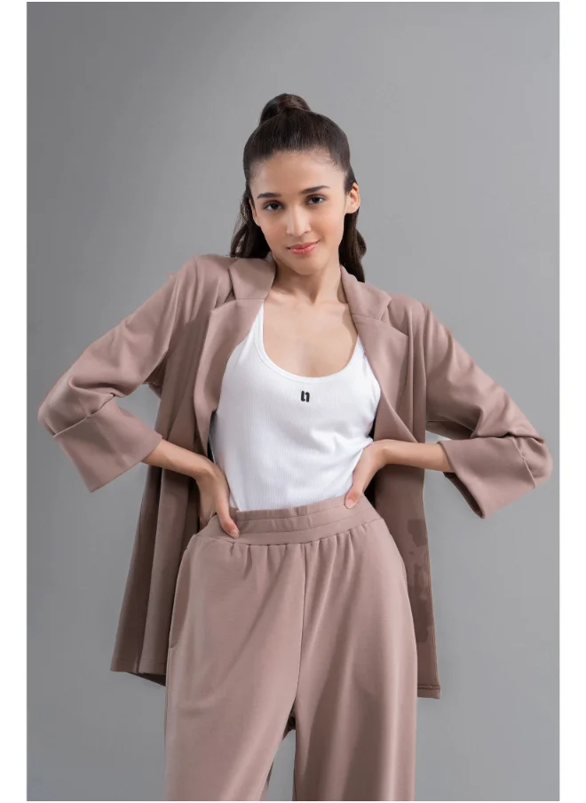 نسيسير SnugKnit Mocha Blazer