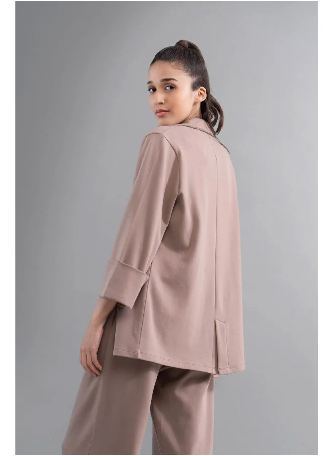 نسيسير SnugKnit Mocha Blazer