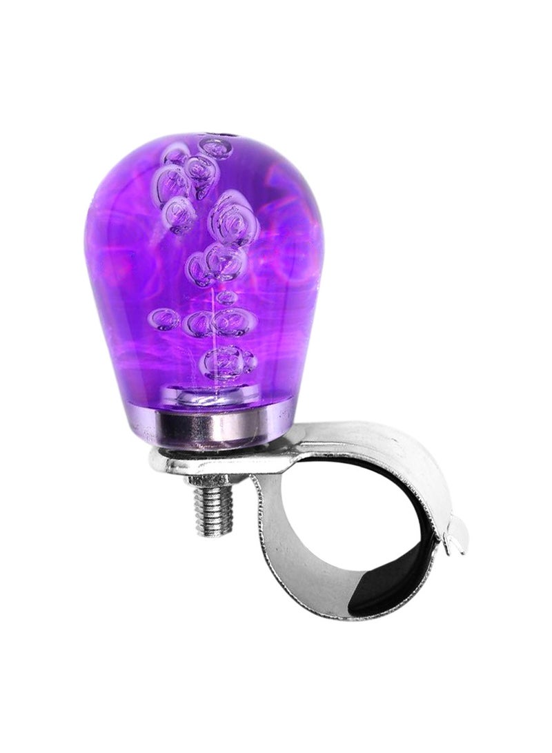 MOB MOB The Ultimate Steering Wheel Knob Power Booster Ball Car Steering Wheel Spinner Knob Purple AC1357  - Image 2