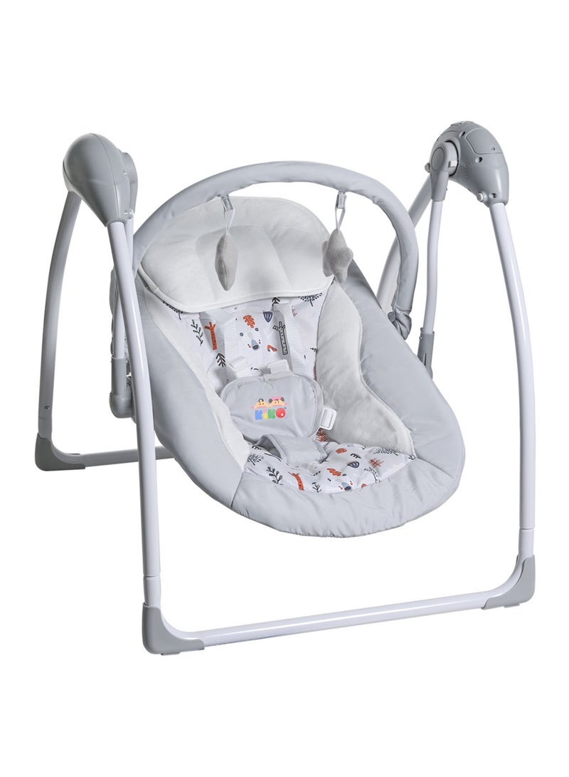 KIKO Electric Rocker Swing Multiple Functions-Grey - Image 1