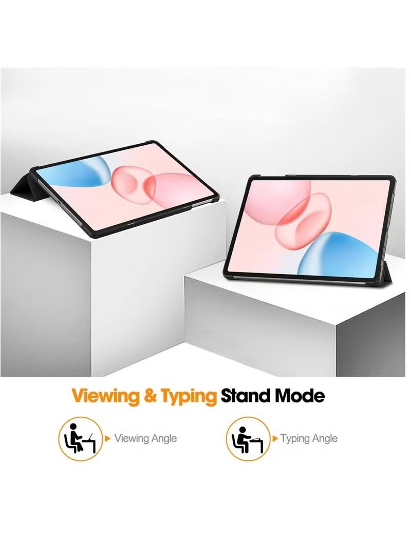 ZOOMEE Smart Case for Honor Pad 10, Ratesell Lightweight Trifold Stand Smart Case Cover with Auto Wake/Sleep for Honor Pad 10 Black - Image 4