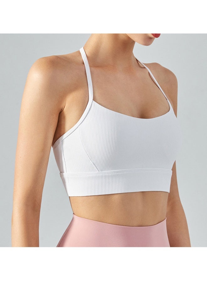alo Alo Yoga Sports Bra - Neckline Halter Backless Activewear Top  - Image 1