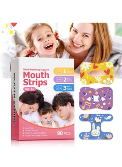 90PCS Mouth Tape for Sleeping for Less Breathing Snoring Relief, Gentle for Better Nose Improved Develops Nasal