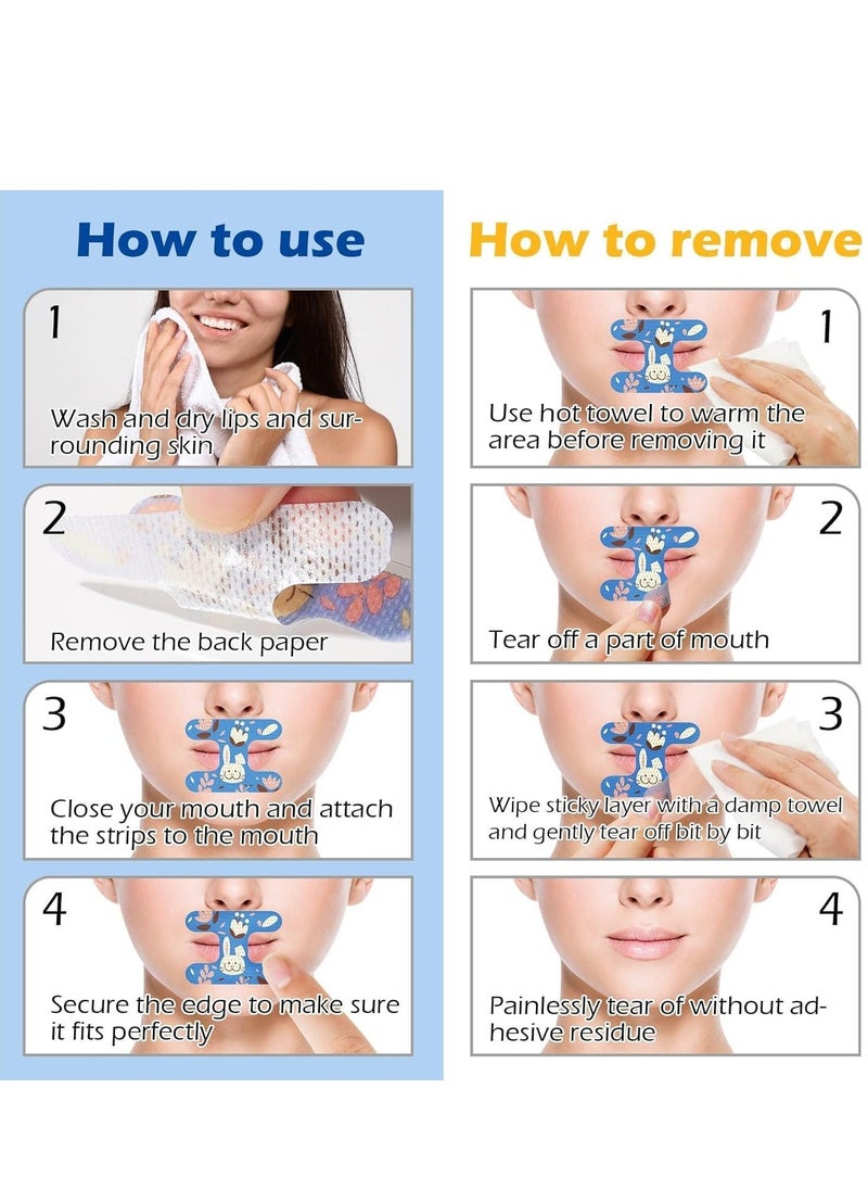Generic - 90PCS Mouth Tape for Sleeping for Less Breathing Snoring Relief, Gentle for Better Nose Improved Develops Nasal - Image 1