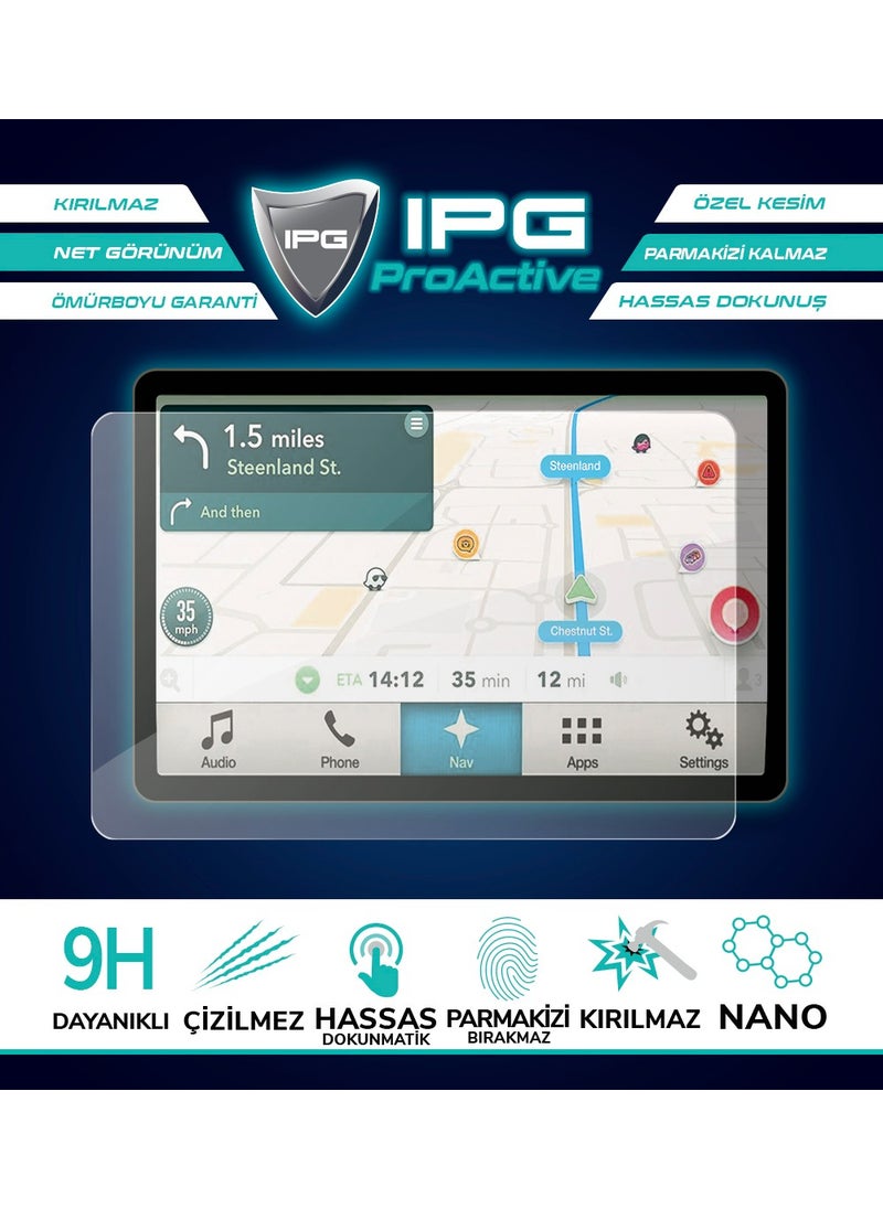 IPG - Garmin Dezl OTR700 - LGV700 9h Nano Proactive Screen Protector - Image 1