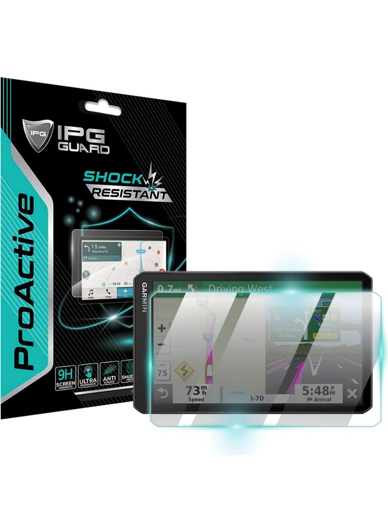 IPG - Garmin Dezl OTR700 - LGV700 9h Nano Proactive Screen Protector - Image 1
