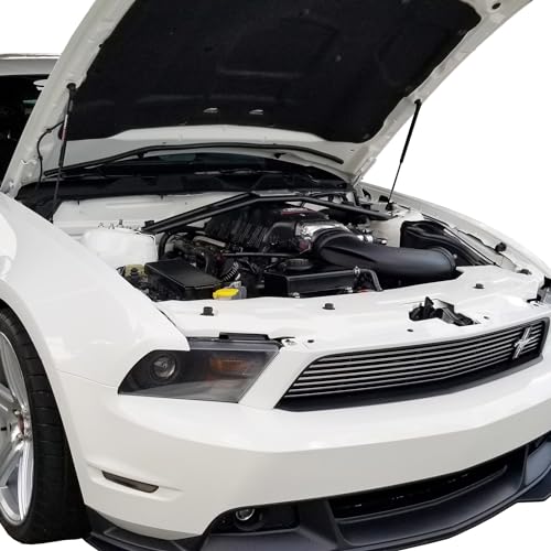 Redline Tuning 21-11024-02 Hood QuickLIFT Plus Bolt in Struts Compatible with Ford Mustang 2005-2014 All Stock Hoods (All Black Components) - Image 4