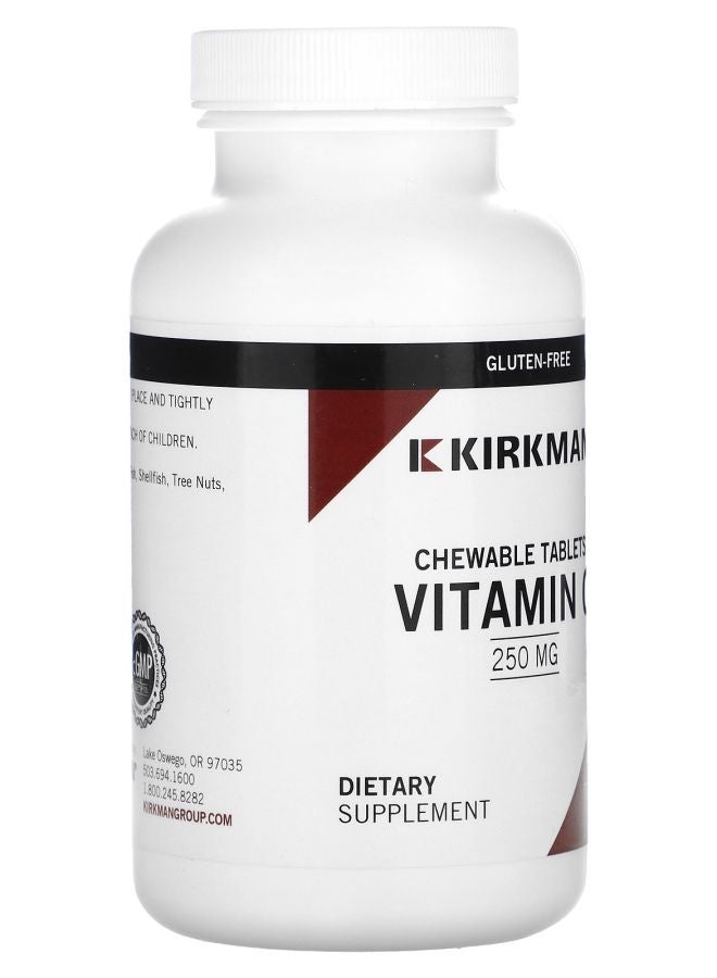 Kirkman Labs Chewable Vitamin C 250 mg 250 Tablets - Image 2