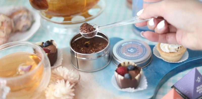 Teabloom Perfect Measure Loose Leaf Tea Spoon – Lead-Free Heatproof Borosilicate Glass Tea Scoop – Tea Purist's Choice - Image 2