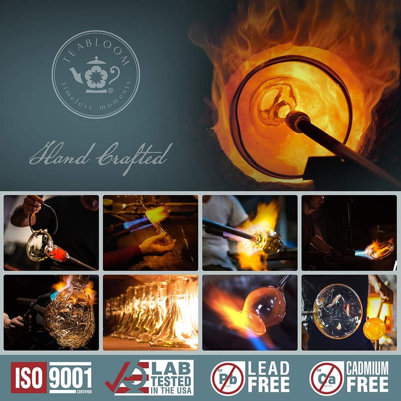 Teabloom Perfect Measure Loose Leaf Tea Spoon – Lead-Free Heatproof Borosilicate Glass Tea Scoop – Tea Purist's Choice - Image 5