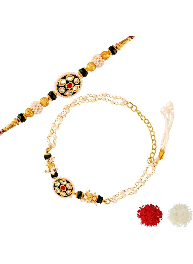 فويلا راكي لولو أبيض وكوندان بهايا بهابي