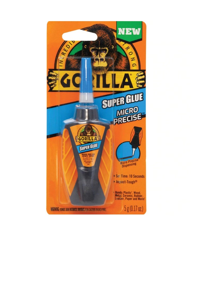 Gorilla Glue Gorilla Super Glue Precise Gel Clear - Image 2