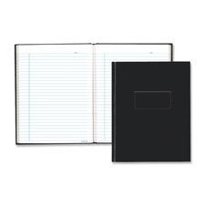 Rediform Blueline Business Notebooks Black 9.25x7.25 192 Sht Ruled A9 Pack Of 5 - Image 1