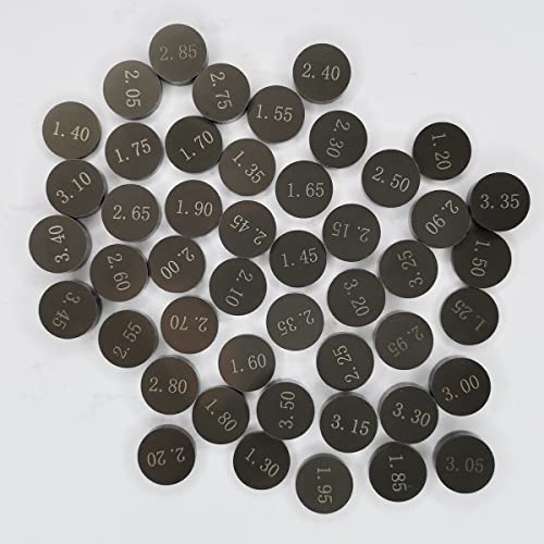 MUYIDP 47 Pcs 9.48mm Valve Shim Kit for Honda Trx450r TRX 450 r 2004-2014 CRF450R CRF 450 R 2002-2016 - Image 4