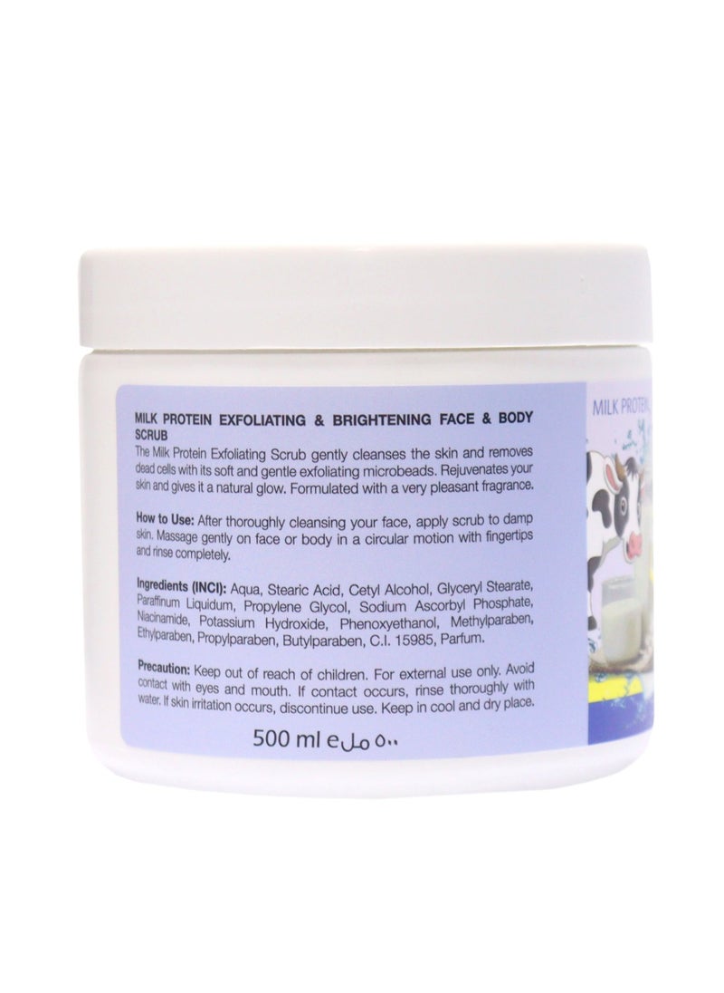 Enchanted Glow: 5-in-1 Exfoliating & Brightening Scrub with Milk Protein 500ml