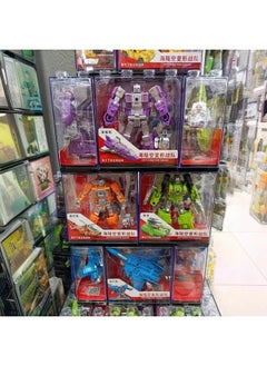 Guangdong Star Sea, Land And Air Deformation Team Boy Educational Toys King Kong Tank Aircraft Carrier Aircraft Fit Robot-Color:Single Price As Far As Possible Average Mixed