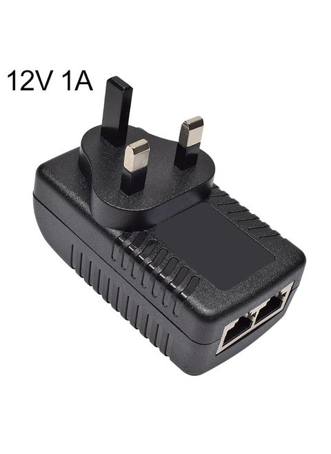12V 1A Router AP Wireless POE / LAD Power Adapter(UK Plug)