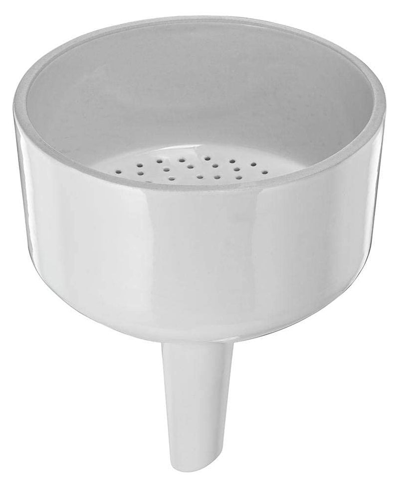 SPYLX Porcelain Buchner Funnel 100mm Filter Funnel Thick Stem for Laboratory Pack of 1 - Image 1