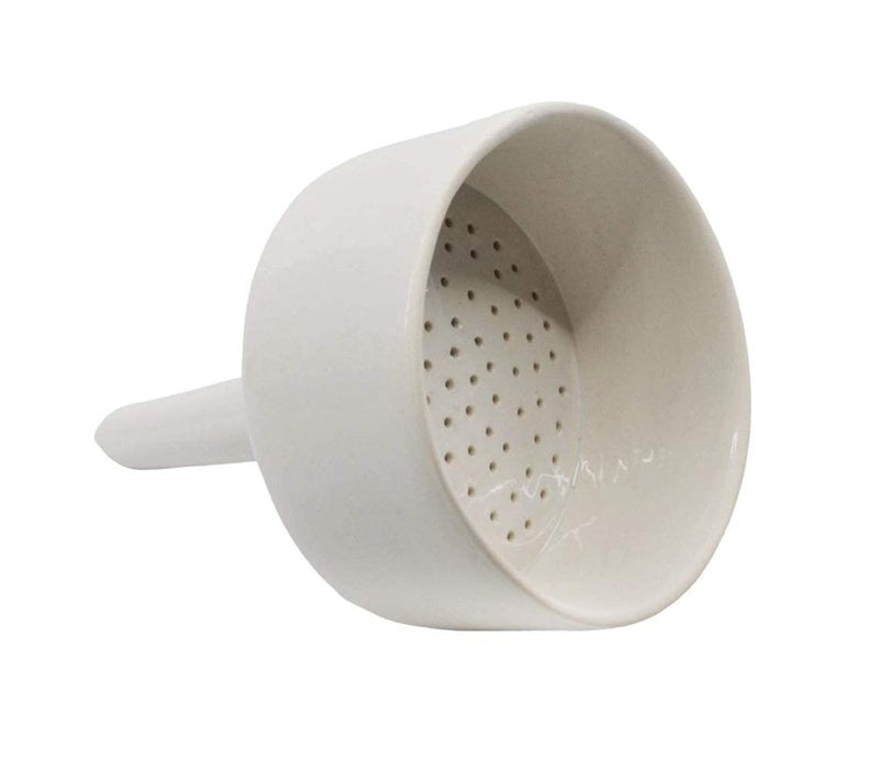 SPYLX Porcelain Buchner Funnel 100mm Filter Funnel Thick Stem for Laboratory Pack of 1 - Image 2